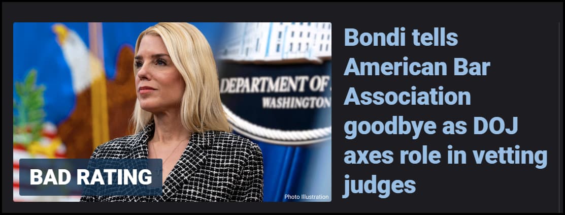 Bondi Tells Bar Ass Bye Bye