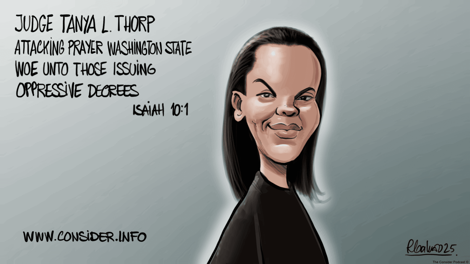 Judge Tanya L. Thorp Oppressing Religious Freedoms