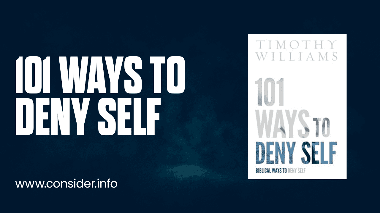 Book: 101 Ways To Deny Self