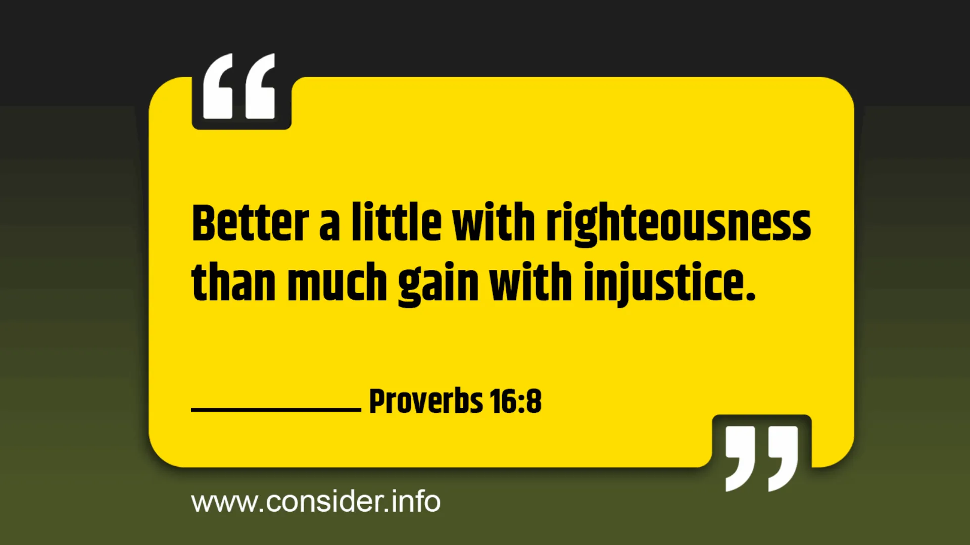 Caution and Consider