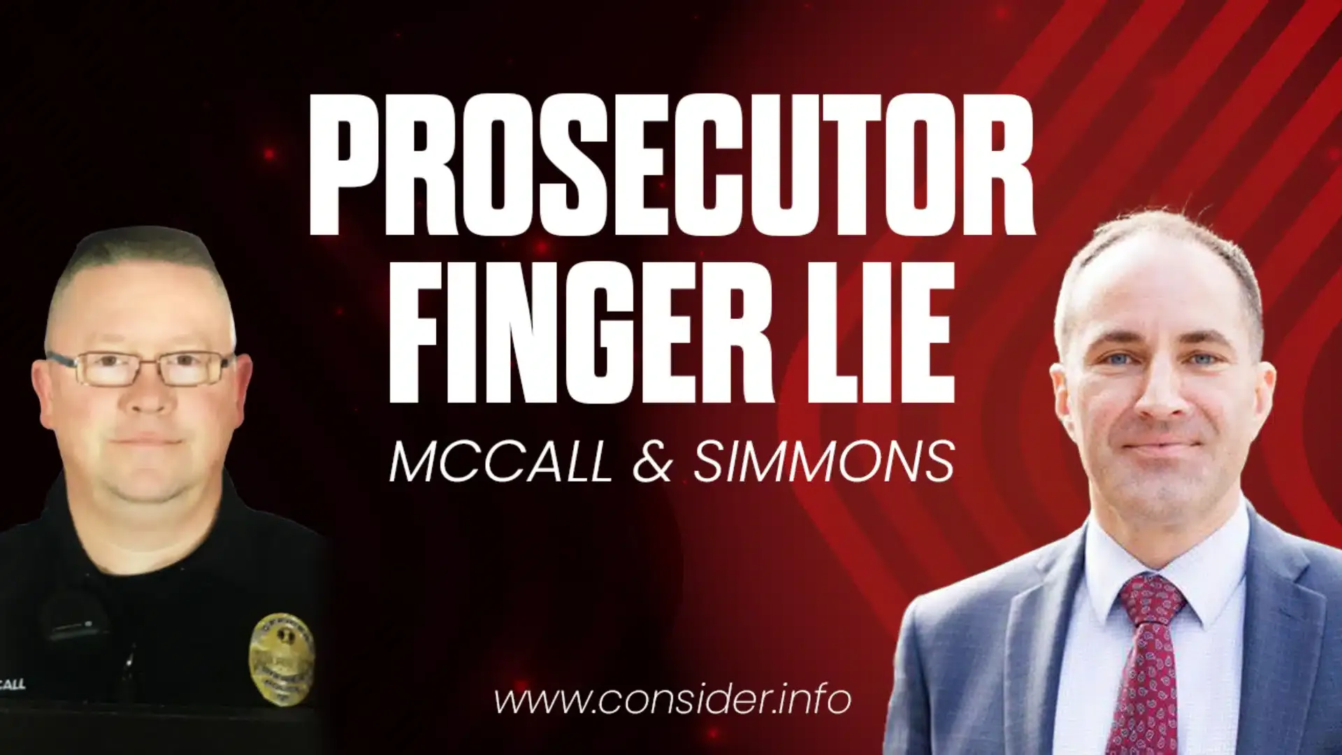 Follow The Finger - Prosecutors Police Scripting Accusations