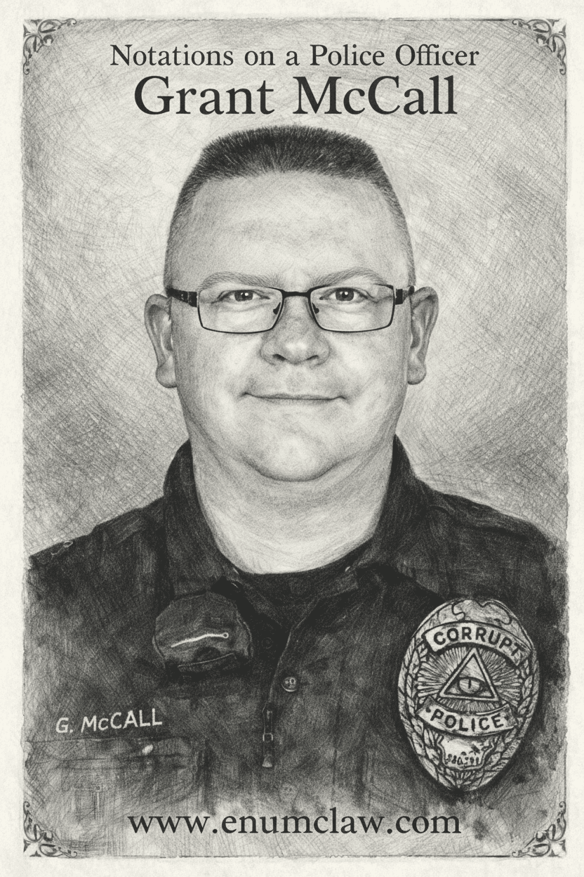 Notations On A Police Officer (Grant McCall)