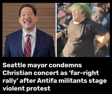 Seattle Mayor Bruce Harrell's Hatred Toward Thee - Not To Me